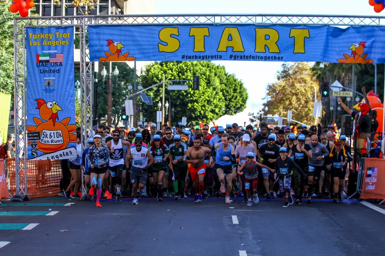 Turkey Trot Los Angeles UAE USA United